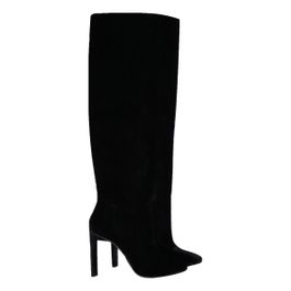 Senso • zwarte fluwelen knielaarzen • 36