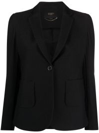 Seventy blazer met enkele rij knopen - zwart