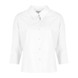 Silvian heach, dames, blouses & shirts, wit, maat: m katoen,