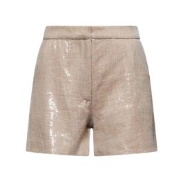 Silvian heach, dames, korte broeken, beige, maat: m leer,