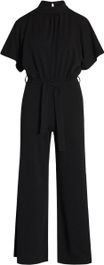 Sisters point straight jumpsuit zwart
