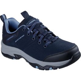 Skechers trego trail destiny dames navy/grey wandelschoenen