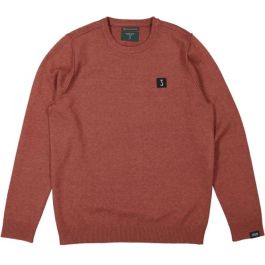 Slager van blue clifden crew polo red butcher of blue , bruin , heren