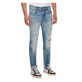 Rode Slim-fit jeans 7 for all mankind , blauw , heren