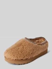 Slippers met labeldetail, model 'tasman maxi'