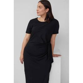 S.oliver curve jersey jurk zwart