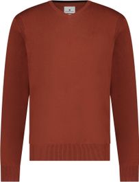 State of art trui v neck pullover 12113029 2900 mannen maat - 3xl - Rood
