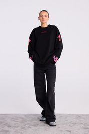 Stieglitz renata wide skate longsleeve | black