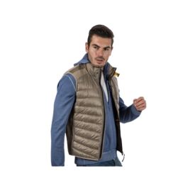 Beige Stijlvolle heren donsvest parajumpers , beige , heren