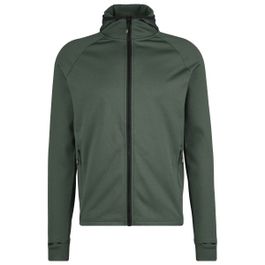 Stoic - alsterbrost. stretch fleece hoody - fleecevest maat 3xl, olijfgroen