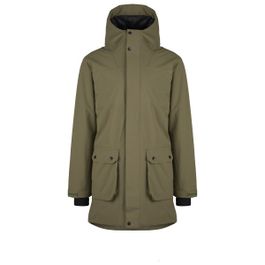 Stoic - mountainwool mmxx.uppsalast. ii parka - parka maat m, olijfgroen