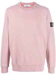 Stone island sweater met patch - roze - Roze