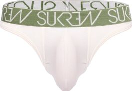 Sukrew classic string ecru - maat xs - herenstring - mannen string - grote pouch