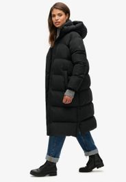 Superdry hooded longline puffer winterjas dames - maat 3xl