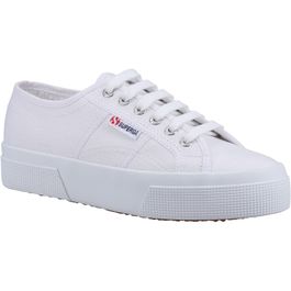 Superga 2740 katoenen platform damestrainers