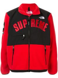 Supreme fleece met logo - rood