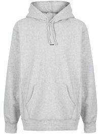Supreme hoodie met micro-logo - grijs
