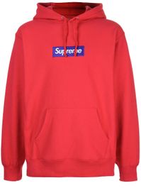 Supreme sweater met capuchon - rood