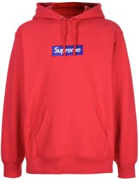 Supreme sweater met capuchon - rood