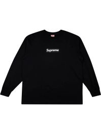 Supreme sweater met logo - zwart