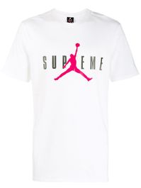 Supreme t-shirt met print - wit