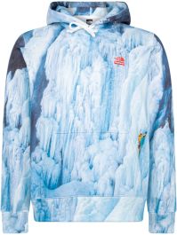 Supreme x the north face climb hoodie - blauw