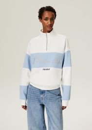 Sweater met rits - l,xs,m - costes les bleus