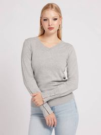 Sweater met v-hals