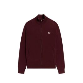 Sweatshirt met rits fred perry , rood , heren - Rood