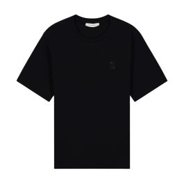 T-shirt lux tee filling pieces , zwart , heren