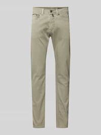 Tapered fit jeans in 5-pocketmodel, model 'lyon'