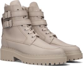 Taupe nubikk veterboots fae ruby