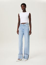 Tess - straight leg jeans turn up - 25/32,27/32,28/32 - costes jeans