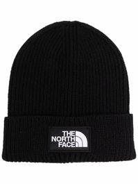 The north face muts met logopatch - zwart