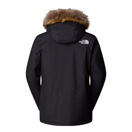 The north face winterjas 'zaneck' zwart / wit