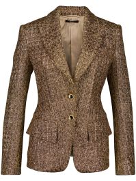 Tom ford tweed blazer - goud