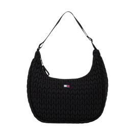 Tommy hilfiger, dames, tassen, zwart, maat: one size poliester,