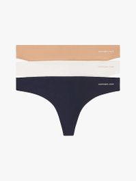 Tommy hilfiger naadloze dames slips - logo - 3-pack