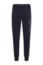 Tommy hilfiger regular fit joggingbroek met logo desert sky