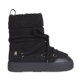 Tommy hilfiger snowboots zwart