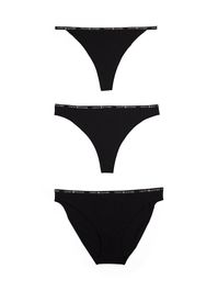 Tommy hilfiger underwear string zwart / wit