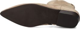 Toral belinda enkellaarsjes - enkelboots met rits - dames - camel - maat 38