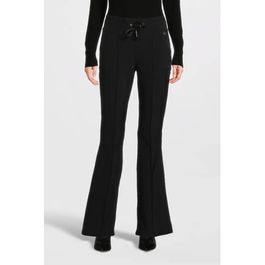 Tq-amsterdam high waist flared broek tamara zwart