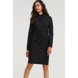 Tq-amsterdam midi rok joyce van travelstof zwart