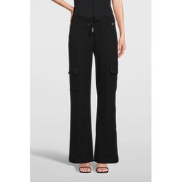 Tq-amsterdam straight fit pantalon kaat zwart
