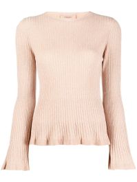 Twinset gebreide trui - beige