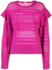 Twinset gebreide trui - roze