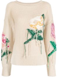 Twinset katoenen trui - beige
