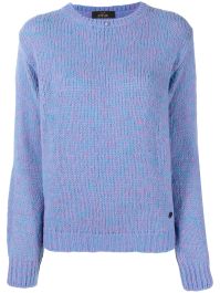 Twinset trui met ronde hals - veelkleurig