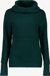 Twoday rib dames coltrui groen - maat 3xl